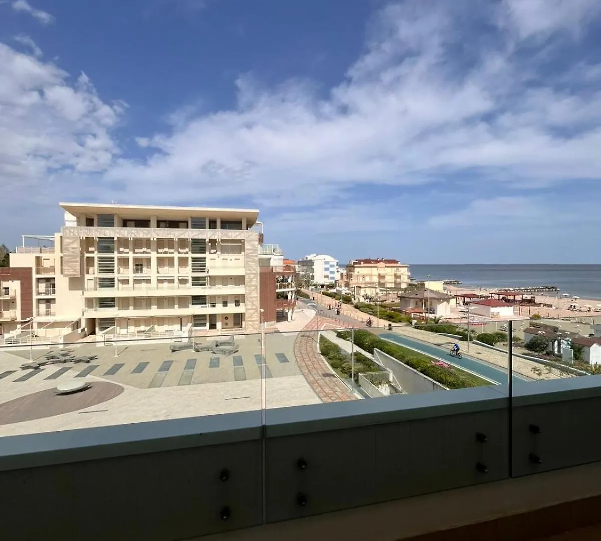 Panoramic Sea View Attico Balcone, Parcheggio & Ac - Il Lupo Affitta Apartment Misano Adriatico