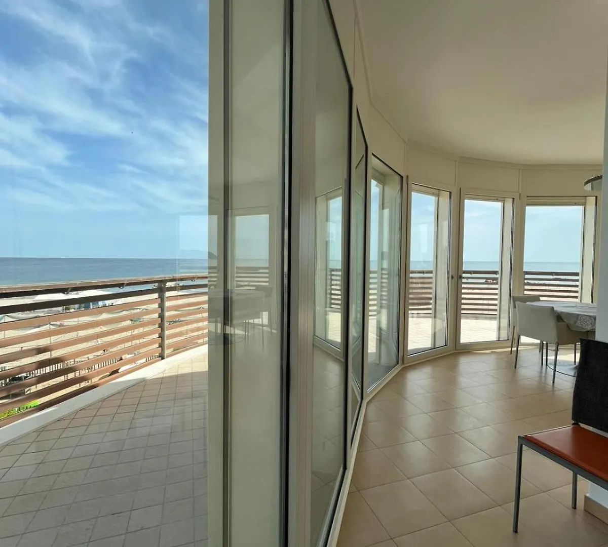 Panoramic Sea View Attico Balcone, Parcheggio & Ac - Il Lupo Affitta Apartment Misano Adriatico 0*,