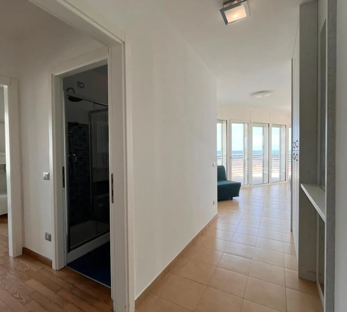 Panoramic Sea View Attico Balcone, Parcheggio & Ac - Il Lupo Affitta Apartment Misano Adriatico