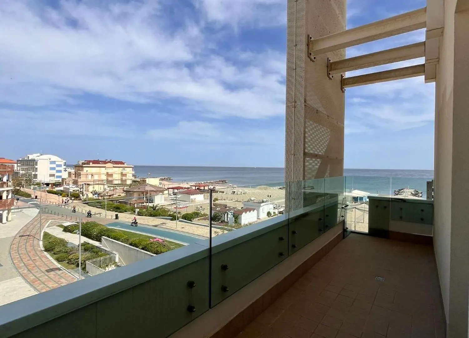 Panoramic Sea View Attico Balcone, Parcheggio & Ac - Il Lupo Affitta Apartment Misano Adriatico